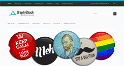 Desktop Screenshot of graphyshack.com